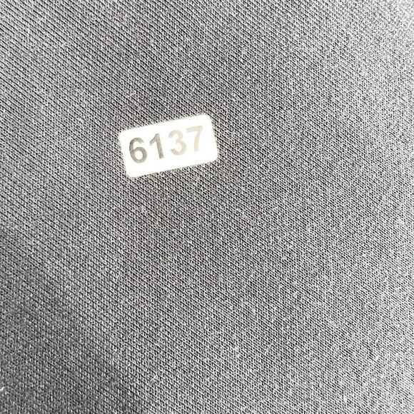 Athleta Tunic Top Womens Small Black Crew Cap Sleeve Long Side Slit Pullover - Picture 13 of 13